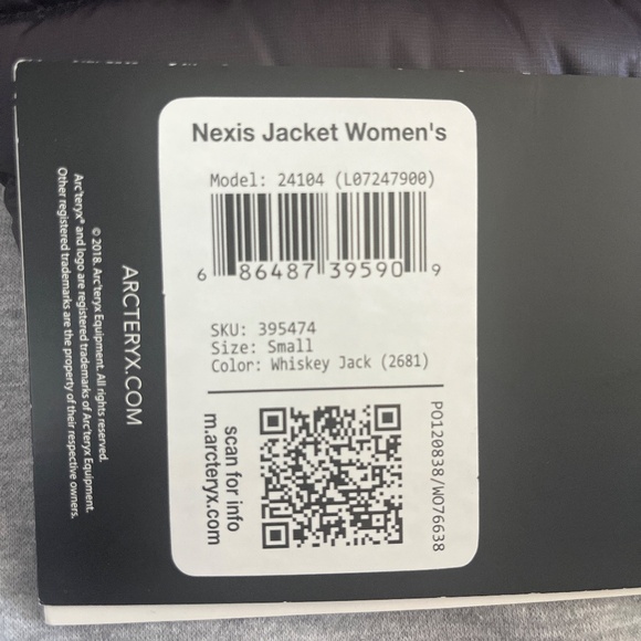 Arcteryx Nexis Down Jacket. - Picture 2 of 2